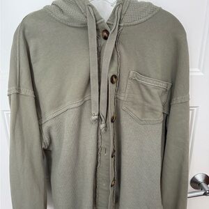 American eagle waffle soft Hoodie Sweatshirt